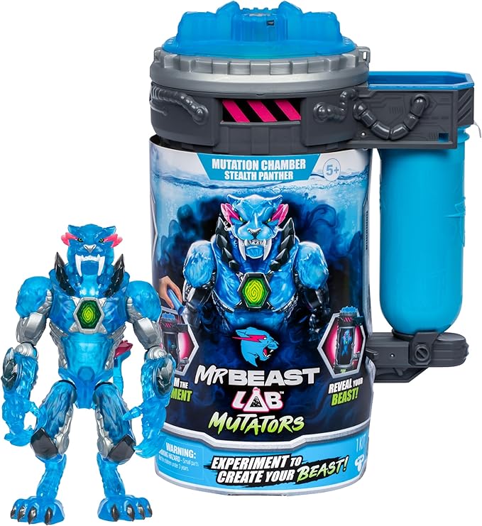 Mr Beast Laboratorio Mutante Crea tu Propia Bestia (Se Venden por Separado) Surt3 5a+