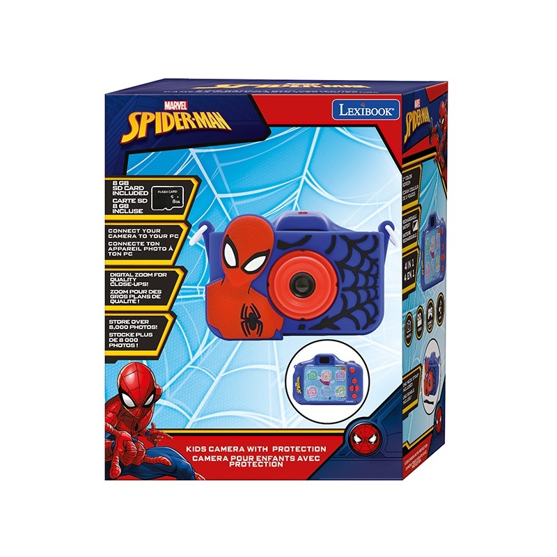 Cámara Digital 4en1 Marvel Spider-Man 5a+