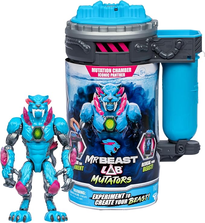 Mr Beast Laboratorio Mutante Crea tu Propia Bestia (Se Venden por Separado) Surt3 5a+