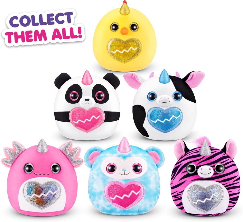 Rainbocorns Eggzania con Peluche y Sorpresas Surt/3 3a+