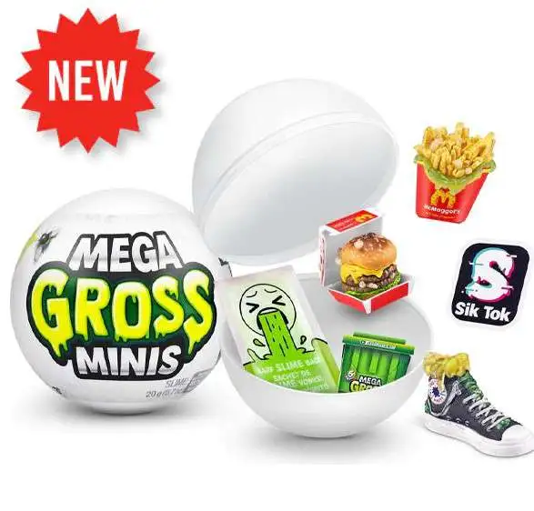 Mini Brands Mega Gross bromas asquerosas 3a+