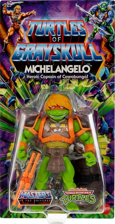 Figuras Masters of The Universe Turtles of Grayskull Sur/4 6a+