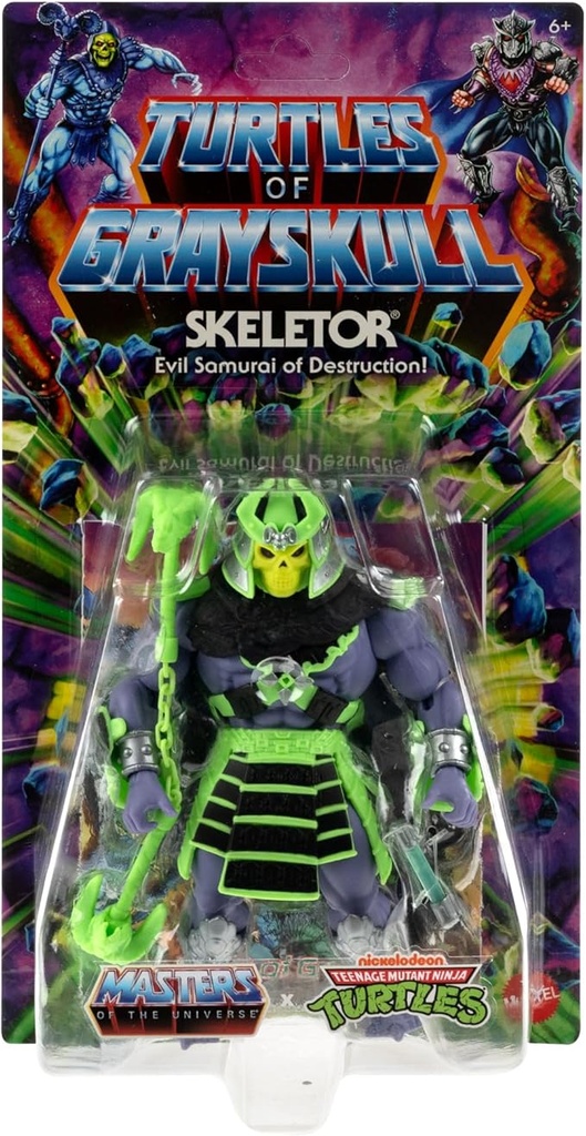 Figuras Masters of The Universe Turtles of Grayskull Sur/4 6a+