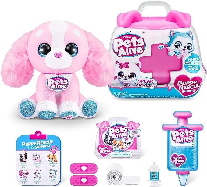 Pets Alive Cachorro de Rescate Sorpresa Surtido 3a+ ( Se venden por Separado )