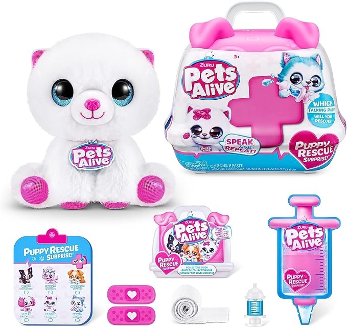 Pets Alive Cachorro de Rescate Sorpresa Surtido 3a+ ( Se venden por Separado )