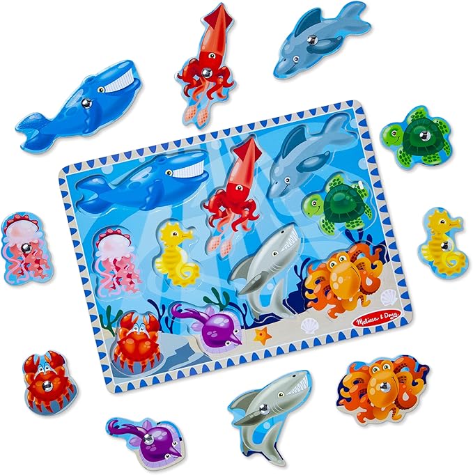 Juego de Pesca de Madera Magnético (13778) 3a+