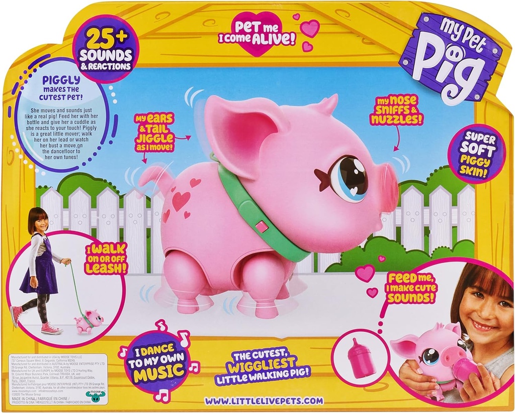 Mi Pequeño Cerdito Little live Pets 4a+