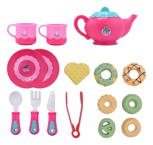 Barbi Set de Dulces para Cocina 16 Pzs 3a+