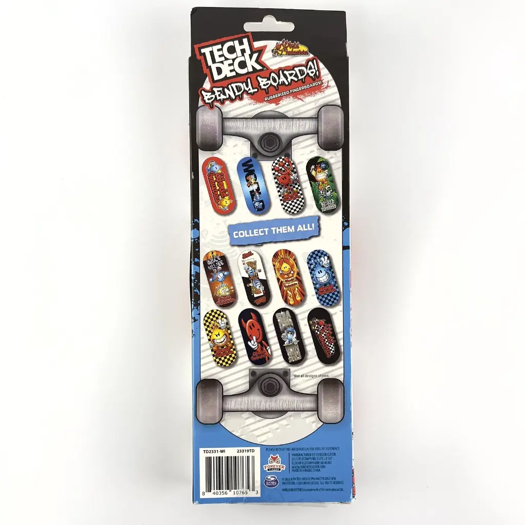 Set de 5 Borradores de Patinetas Tech Deck 6a+ ( Surtido de 3 Se Venden por Separado )