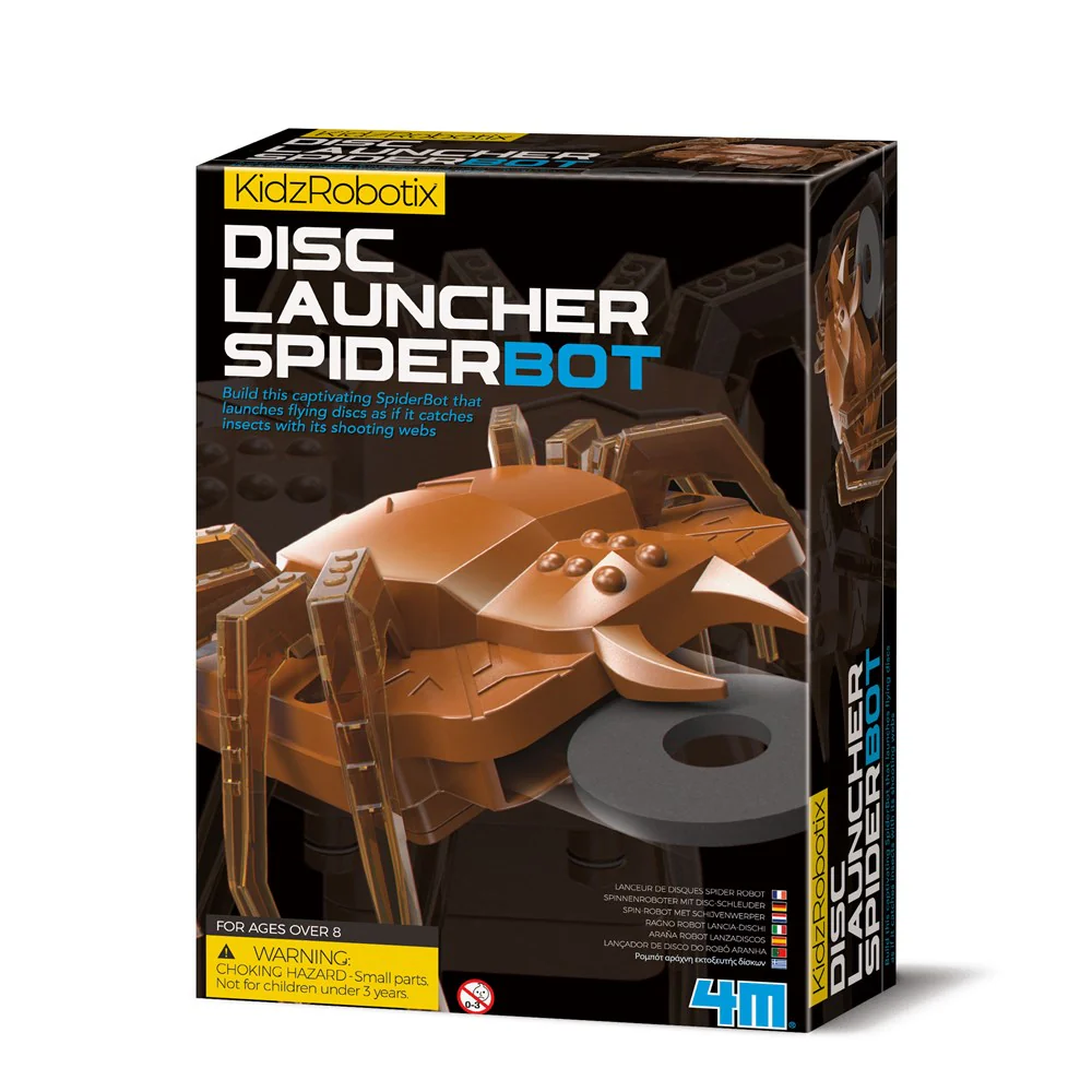 KidzRobotix Araña Robot Lanzadisco 8a+