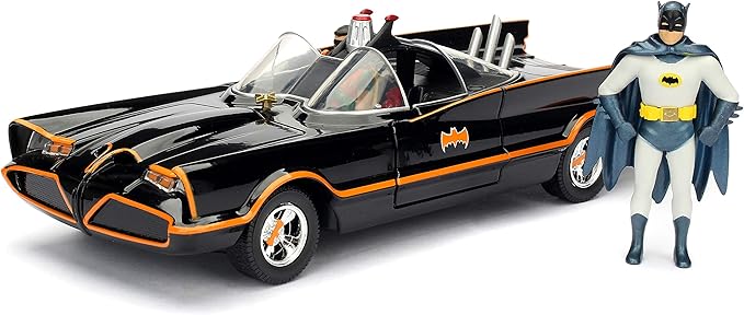Batimóvil Clásico 1966 y Batman 8a+