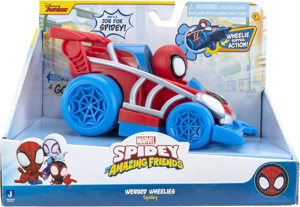 Figuras con Vehiculos de Marvel Spidey and the Amazing Friends Surt/2 3a+