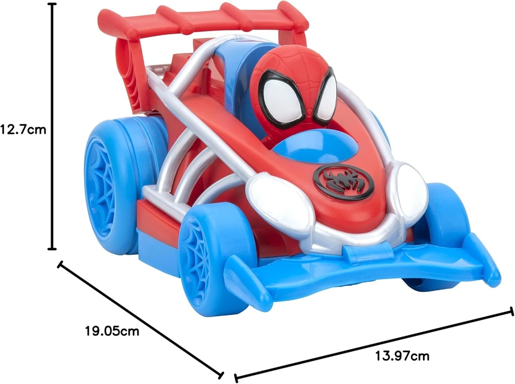 Figuras con Vehiculos de Marvel Spidey and the Amazing Friends Surt/2 3a+