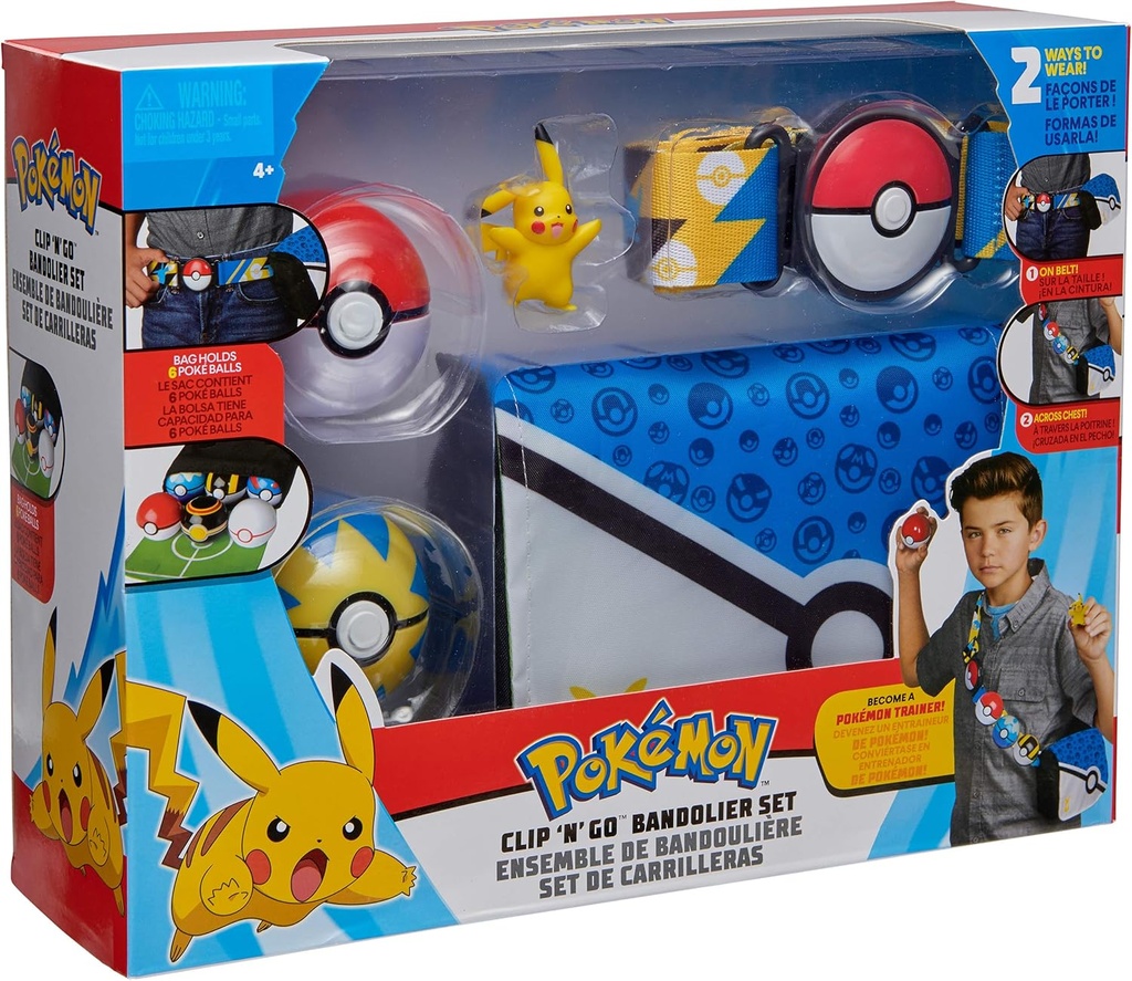 Bandolera Pokémon Clip´N´Go Surt/2 4a+