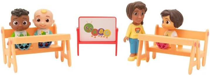 Cocomelon Set de Juego Hora De La Escuela Con JJ y Amigos 3a+