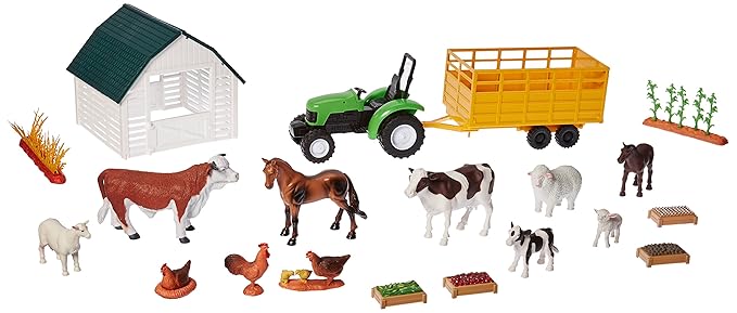 Set de Granja con Animales y Accesorios Country Life 3a+