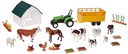 Set de Granja con Animales y Accesorios Country Life 3a+