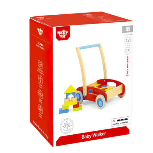 Caminador de Bebé de Madera 33pzs 12m+