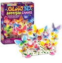 Kidz Maker Lienzo con Mariposas  3D y Iluminan 5a+