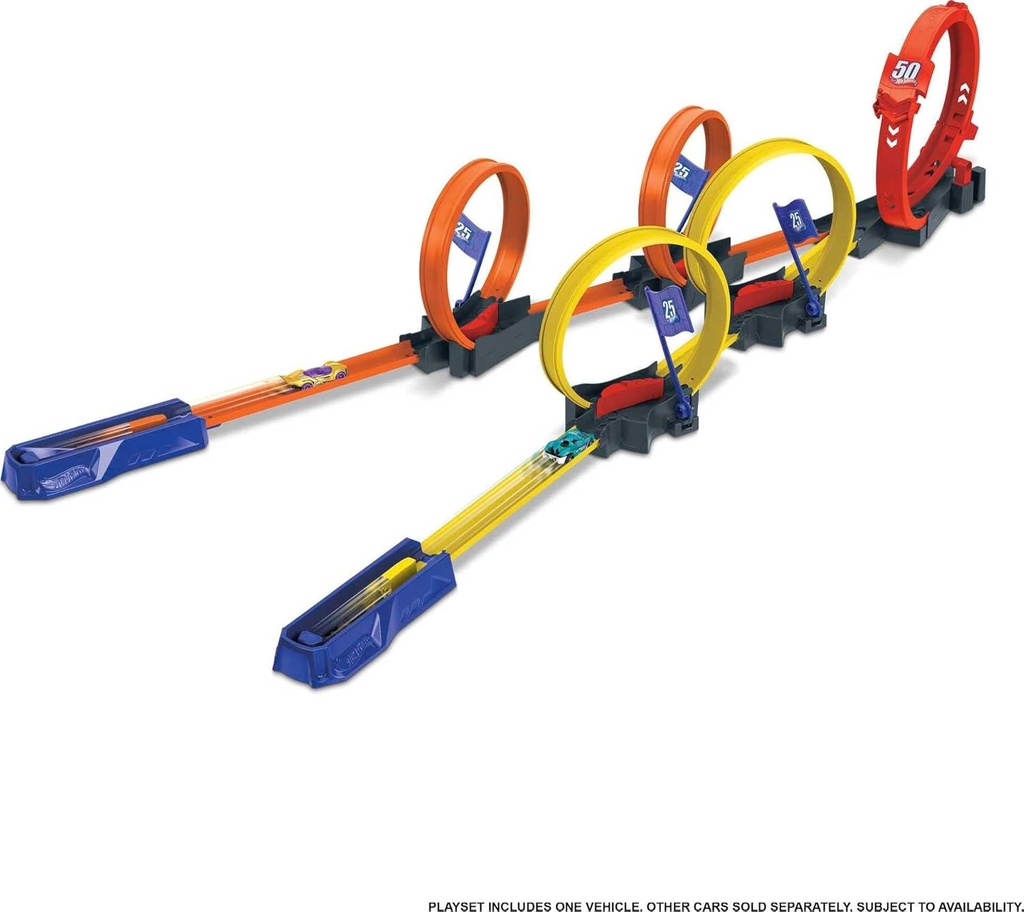 Hot Wheels -  Action Pista Carrera Multiloop 4a+