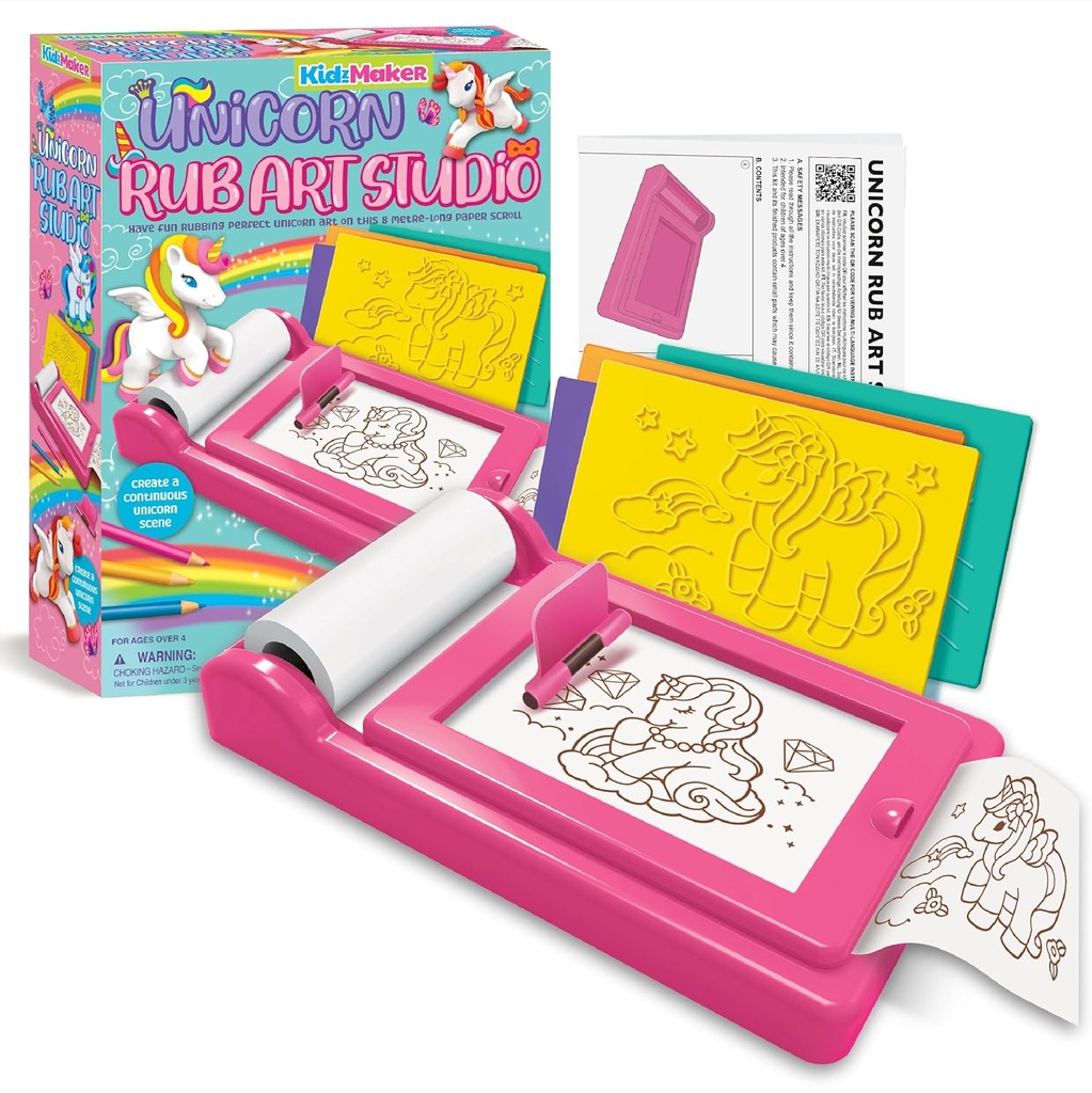 Kidz Maker Estudio de Arte Plasmar Unicornios 4a+