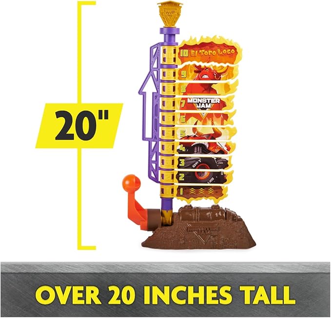 Pista Monster Jam Toro Loco Big Air 3a+