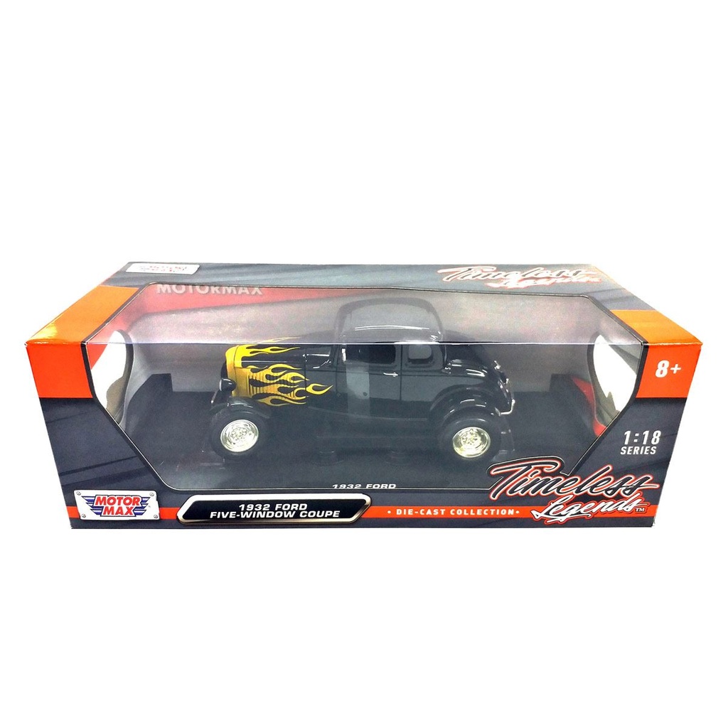 Carro Ford Five Window Coupe 1932 1:18  8a+