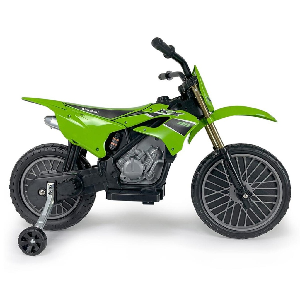 Motocicleta Montable Injusa Kawasaki KX85 12v 3a+ 30KG Max