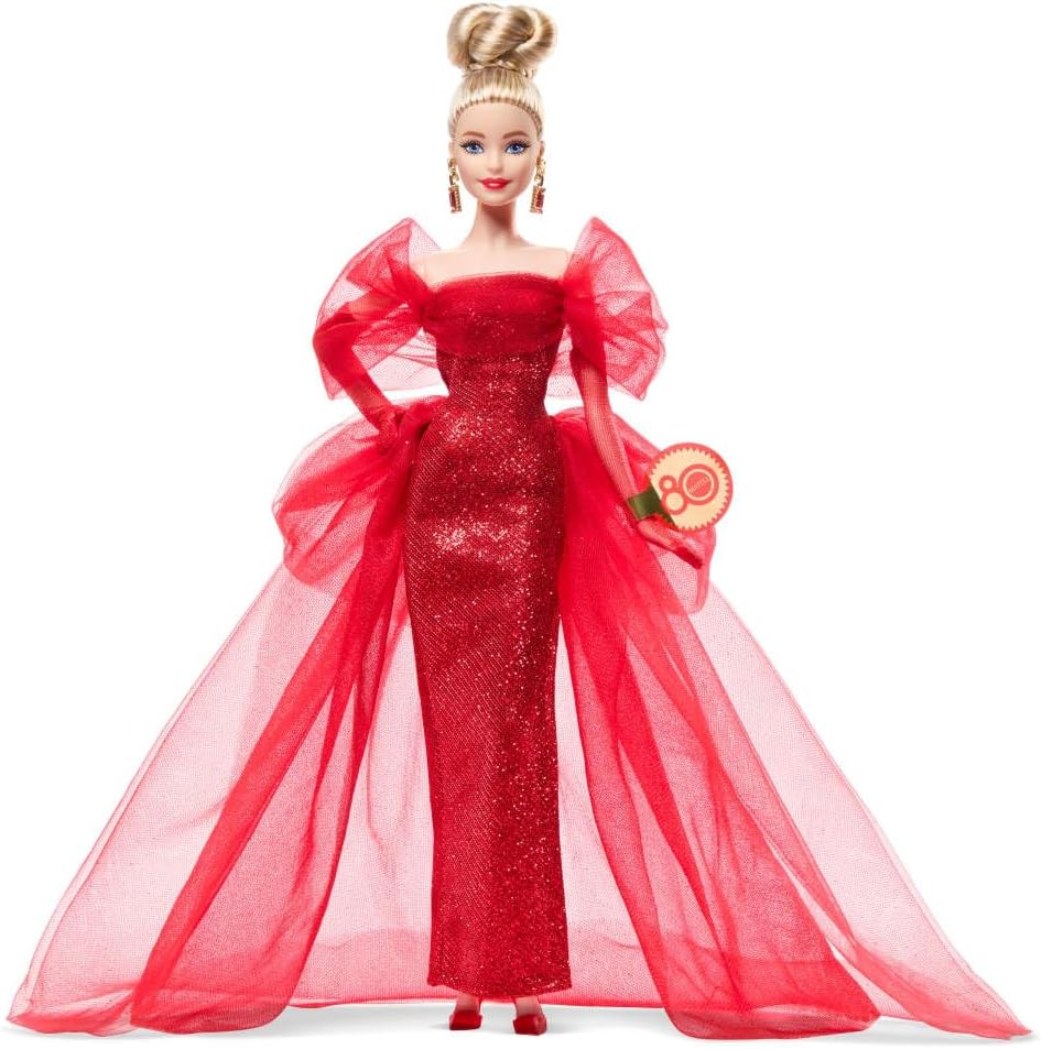 Muñeca Barbie  80 Aniversario 4a+