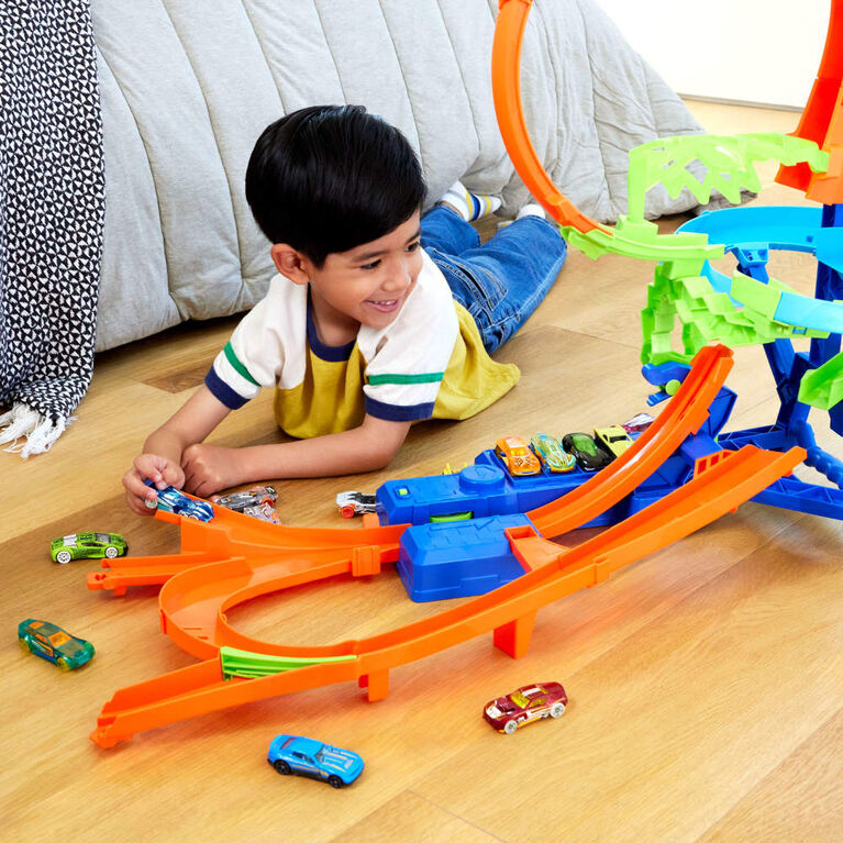 Hot Wheels Pista Choque en el Aire 5a+