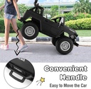 Carro Montable Land Cruiser Negro 3a+ 12v