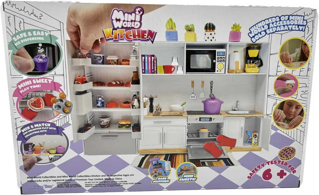 Mini World  Juego de Cocina Mini 6a+