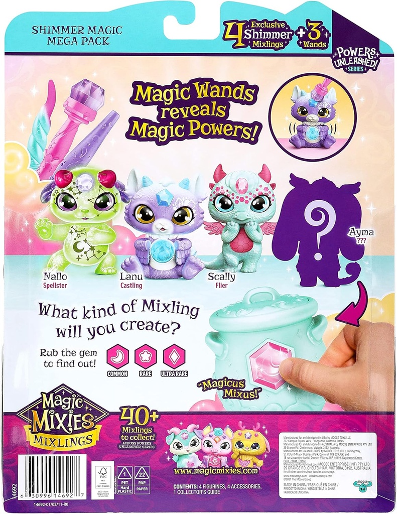 Magic Mixies Las Varitas Magicas Revelan Poderes Mágicos 5a+