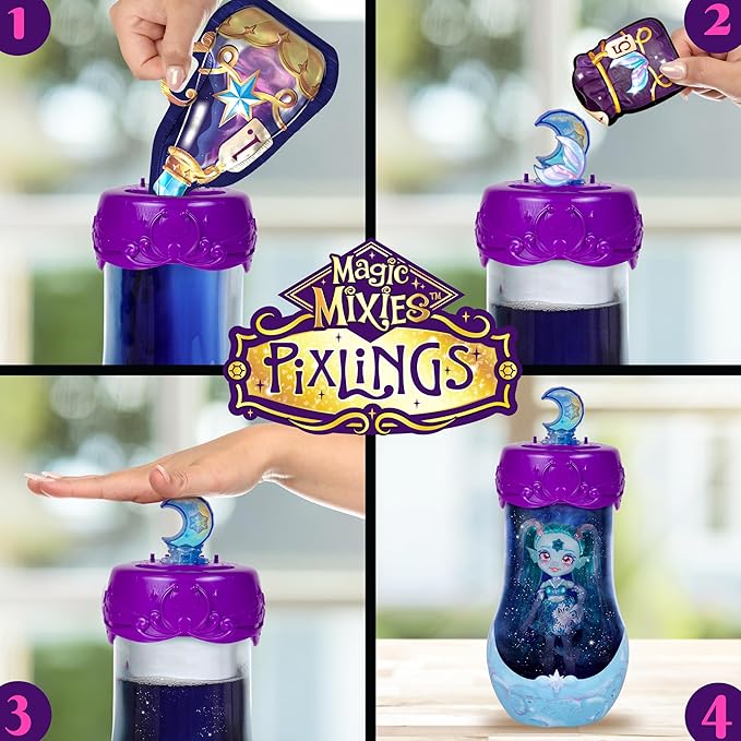 Muñeca Magic Mixies Aparecerá Magicamente Revelación de Shimmer Surt/2 5a+