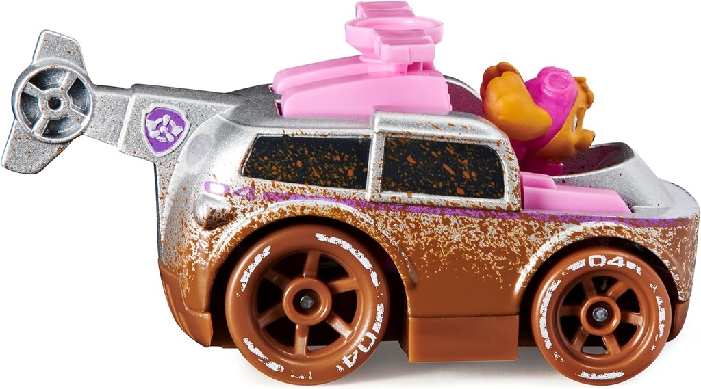 Vehiculos Paw Patrol Off Road Mud Metálicos Set/3 3a+