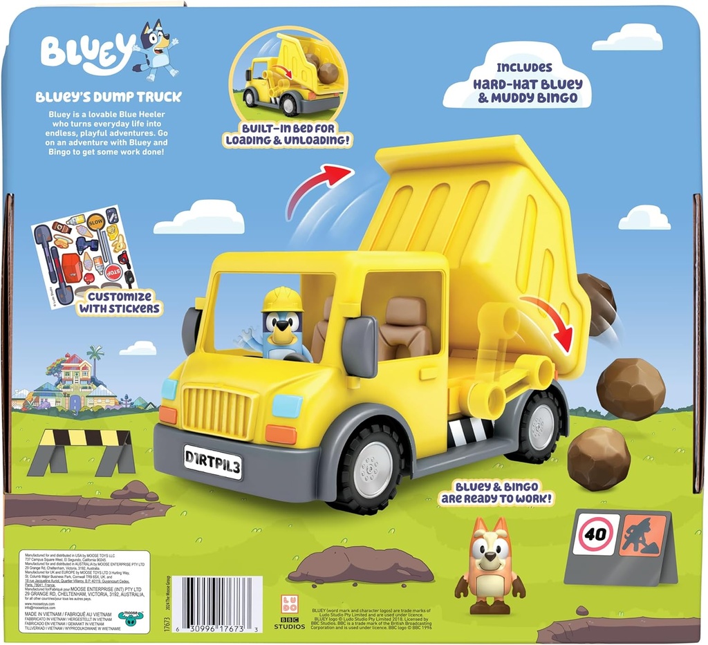 Camión de Carga de Bluey 3a+
