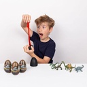 Huevo Sorpresa Captivz Clash Edition C/Slime Jurassic World Set de 3 3a+