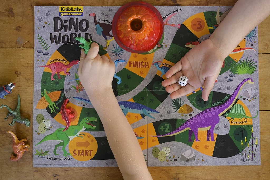 Kidz Labs Mundo de Dinosaurios Pinta y Juega 5a+