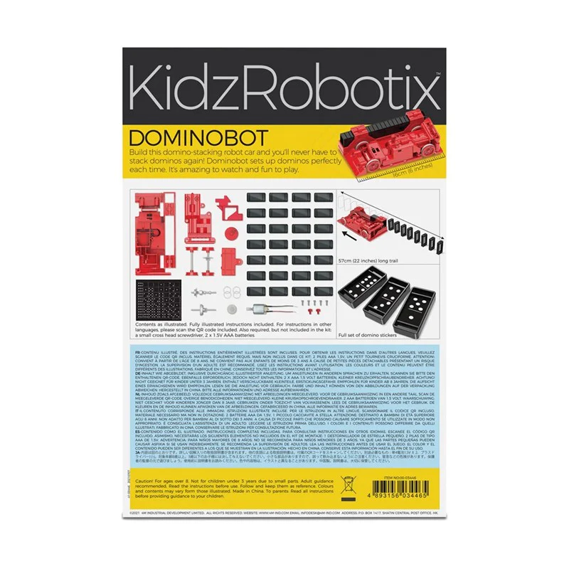 KidzRobotix Coche Robot  Dominó 8a+