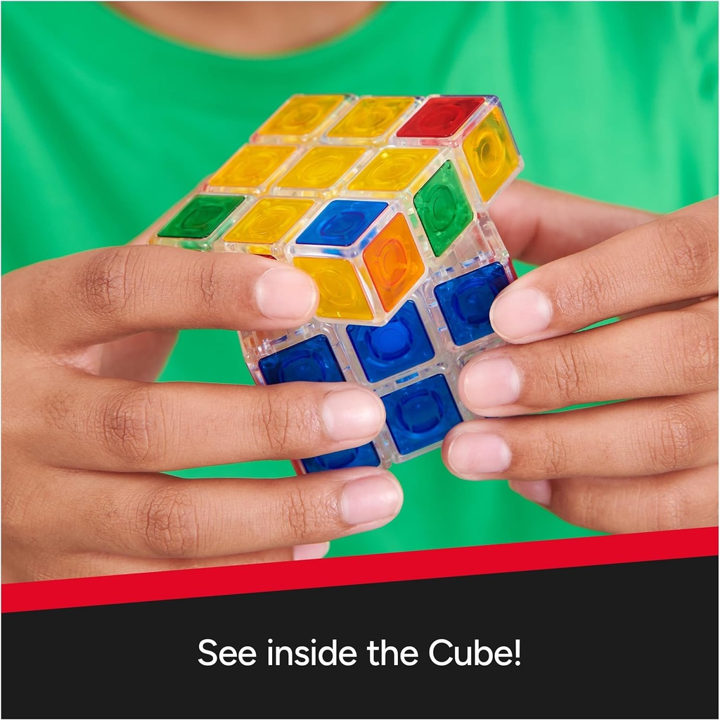Cubo Rubik`s Cristal 3x3 50 Años 8a+