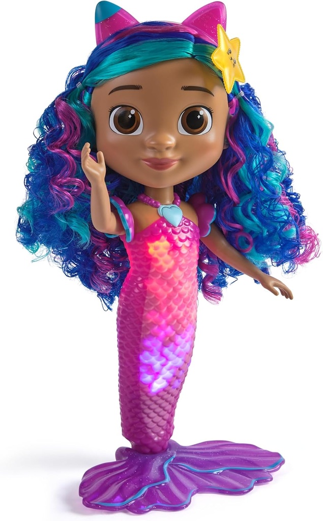 Muñeca de la Casa de Muñecas de Gabby"s de Movie Gabbys la Sirena con Sonido 3a+