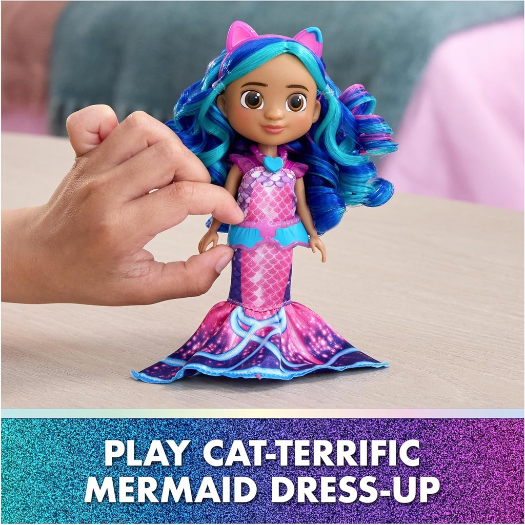 Muñeca de la Casa de Muñecas de Gabbyys la Sirena 3a+