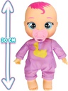 Muñeca Cry Babies con Sonido Newborn Bath Time 18m+