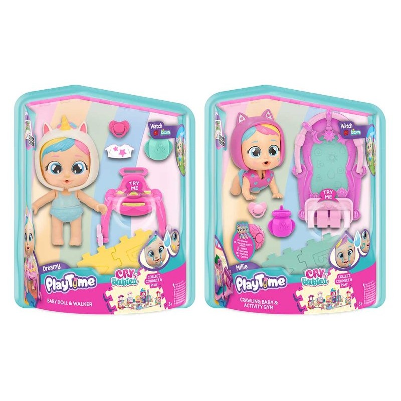 Bebes Cry Babies con Accesorios Surt/2 3a+ (Se venden por separado)