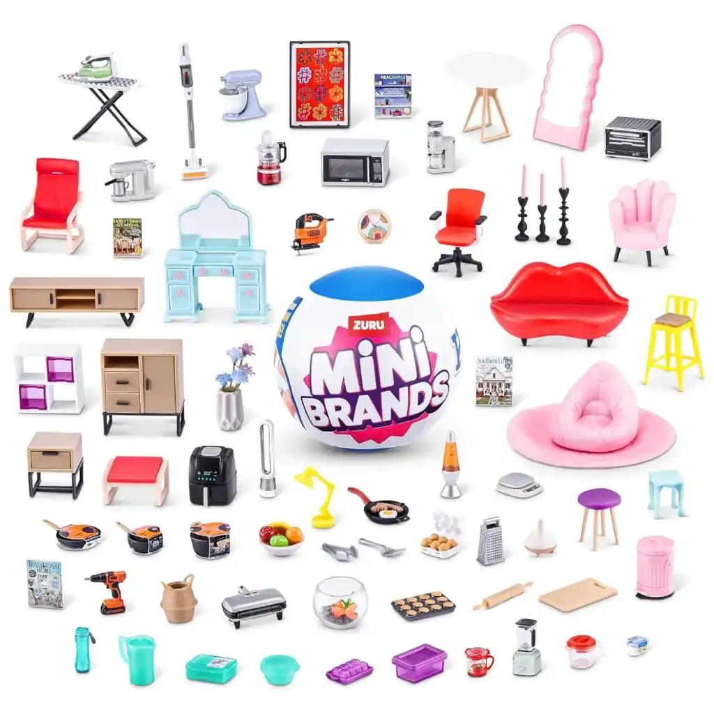 Mini Brands Home ( Se venden por separado ) 3a+