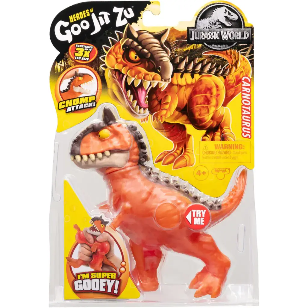 Figura Goo Jit Zu Heroes Jurassic World 4a+ ( Surtido de 4 Se Venden por Separado )
