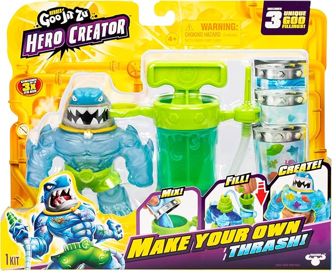 Figura Goo Jit Zu Has tu Propio Thrash 3a+ (Surtido de 2 - Se venden por separado )