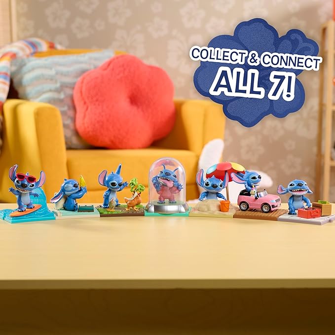 Figura Disney Stitch Momentos de la Pelicula Sorpresa 3a+
