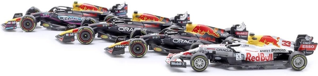 Carro Formula 1 Oracle Red Bull Set de 4 Escala: 1/48 3a+ (380923)