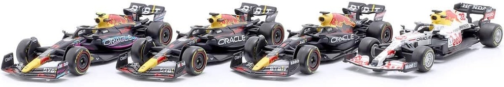 Carro Formula 1 Oracle Red Bull Set de 4 Escala: 1/48 3a+ (380923)